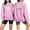 # Pink, variant on Taqqpue Women Christmas Sweatshirt Vintage Funny Xmas Tree Graphic Fleece Linend Pullovers Fall Winter Crewneck Oversized Long Sleeve Tops Ugly Christmas Sweater for Women
