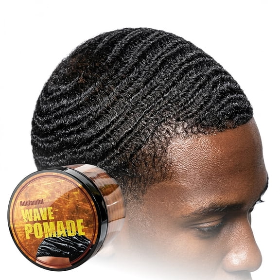 Adglamful Wave Pomade Hair Styling Cream, 4 oz (113g)