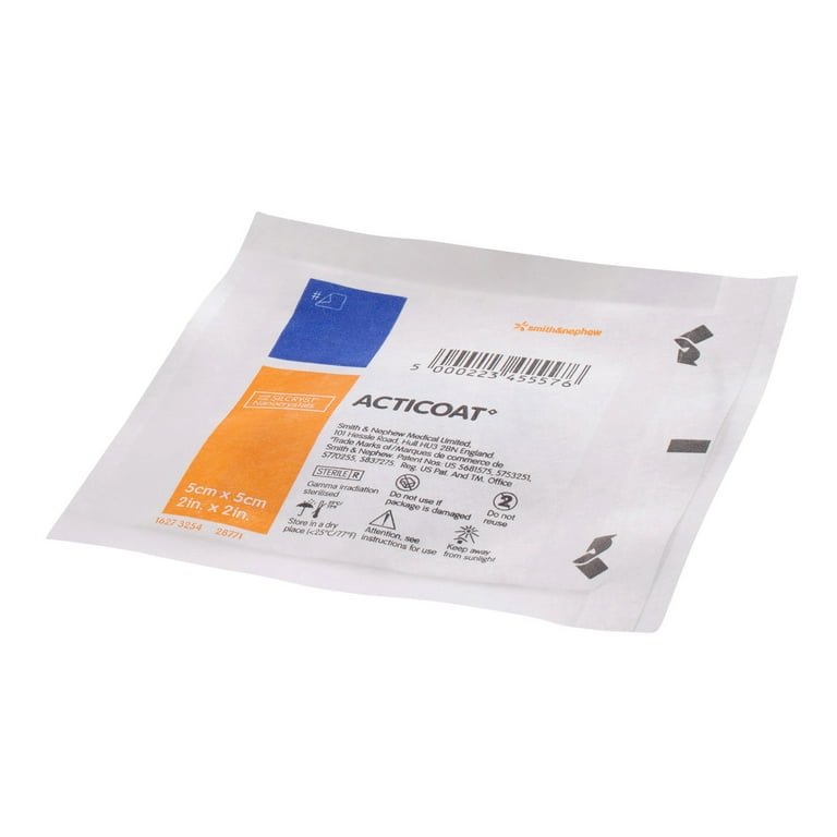 acticoat dressing ACTICOAT* Flex 7 | Antimicrobial Wound Acticoat Silver Dressing 4x8 Moisture