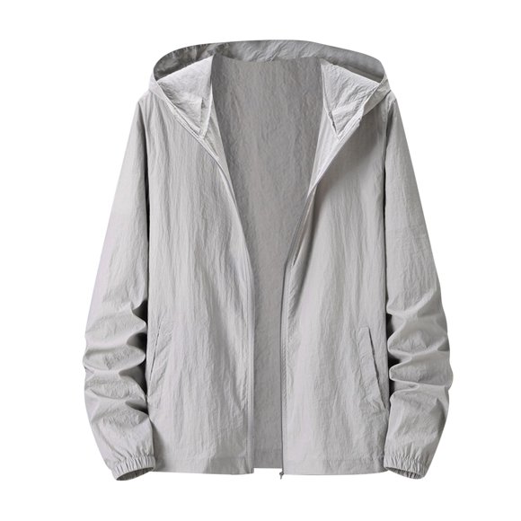 Mens Fashion Solid Surface Pocket Cardigan Zipper Sweater Jacket