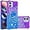 Purple Blue, variant on Glitter Case for Samsung Galaxy A04e, Bling Sparkle Colorful Gradient Quicksand Waterfall Soft TPU Liquid Case Cover with Ring Stand for Samsung Galaxy A04e/ A03/ M04/ F04 LSJB-Pink Purple