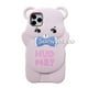 thumbnail image 1 of Funda de silicona suave con dibujos 3D para iPhone, carcasa con dibujos de animales, pato, unicornio, oso, 6s, 7, 8 Plus, X, XR, Xs, 11, 12 Pro Max Fivean unisex, 1 of 2