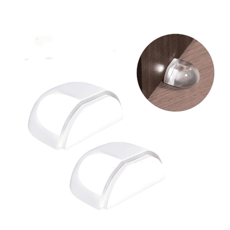 Protection Anti-pincement Pour Portes - Lot De 2 Bandes Transparentes Adhésives - Sécurité Enfants Et Animaux
