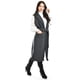 thumbnail image 2 of Chaleco largo con textura Roman Fashion /Juvenil, 2056 (Gris obscuro) gris M, 2 of 6