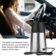 thumbnail image 2 of Keenso 1300ml Large Capacity Car Kettle, Water Heater, Stainless Steel + PP For Home Office Travel, 2 of 8
