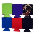 thumbnail image 2 of Coolie Junction Blank Neoprene Can Coolie (6 Pack, Multi-color), 2 of 3
