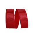 thumbnail image 1 of Reliant Ribbon 5102W-908-16K 20.12 in. 50 Yards Dyna Satin EZ Wired Edge Ribbon, Scarlet, 1 of 1