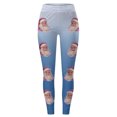 thumbnail image 4 of Wyzesi Flare Leggings for Women with Pockets Inseam Leggings for Women Workout Out Leggings Christmas Print Color Block Pants Soft Stretchy Leggings Compression Leggings for Women Knee High, 4 of 5