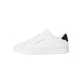 thumbnail image 2 of Tommy Hilfiger Court Leather Trainers, White, 2 of 9