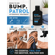 Bump Patrol Original Aftershave Treatment Serum - 0.5 fl oz, Salicylic acid helps reduce razor bumps, ingrown hairs, and shaving irritation. Fast-absorbing formula for face and body.