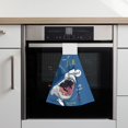 thumbnail image 6 of Sikiie Great White Shark Hand Towel with Loop Hanging Towel Absorbent Tie Towels for Kitchen Tea Bar Bathroom Decor, 6 of 7