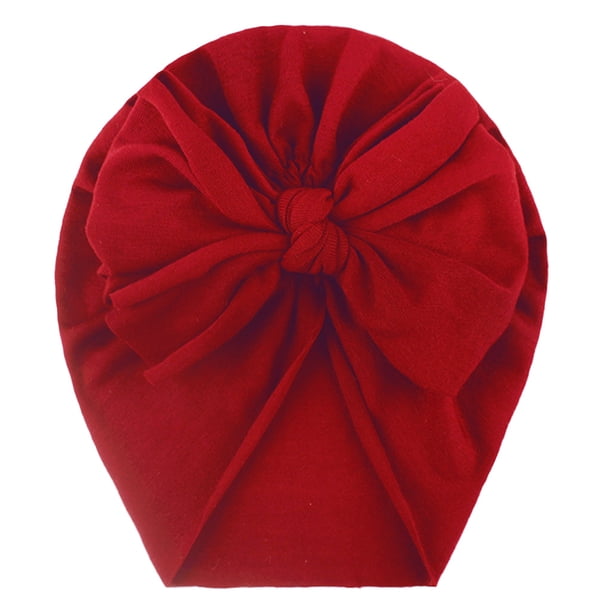 Gorro con lazo, cómodo y transpirable, para niños, bonito y cálido