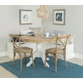 thumbnail image 5 of Linon Tobin Casual Wood Corner Dining Breakfast Nook Bench with Storage, White, 5 of 20