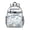 Grey-22, variant on Floral Dog Design Backpack Watercolor Puppy Pattern with Geometric Patterns for Student