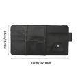 thumbnail image 2 of unbranded Sunglasses Folder De Cuero Para Auto Con Clip Y Almacén En, 2 of 5