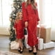 thumbnail image 2 of High Quality Mom Daughter Matching Clothes Christmas Party Dress Lantern Sleeve Bodycon Long Dresses Sequins Print Slim Vestidos, 2 of 4