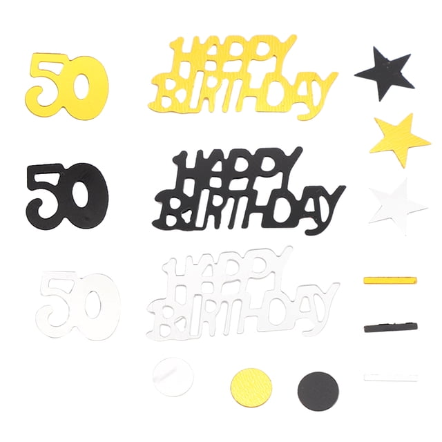 Confetti,1500pcs Birthday Numbers Table Birthday Confetti Birthday Table Confetti Enhanced Durability