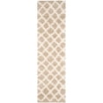 thumbnail image 1 of Safavieh SGD258D-6SQ Dallas Shag Collection and Ivory Square Area Rug, 6' Square, Beige, 1 of 10