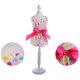 thumbnail image 4 of Vestido con flores para cachorro, mascota, perro, gato, falda con lazo, ropa de princesa, disfraz para mujer, talla M Falda de punto, 4 of 9