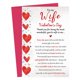 thumbnail image 1 of Tarjeta de San Valentín para esposa APIOTEIA, regalo romántico y divertido, 1 of 9