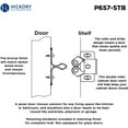 thumbnail image 4 of 6 Pcs Acier Allié P657-STB Collection Catch, 15/16 Pouces, Bronze, 4 of 4