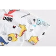 thumbnail image 4 of Boys' summer suit, car dinosaur shirt, short sleeved children's summer westernized casual wear, new baby set, 4 of 4