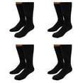 thumbnail image 4 of Nobles Assorted Diabetic Anti Skid/ No Slip Hospital Gripper Socks, Great for adults, men, women. Designed for medical hospital patients but great for everyone (Size 10-13 - 9 Pairs Black), 4 of 5