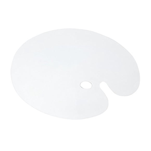 Jack Richeson 696067 Clear Oval Plexi Palette 17 X 24