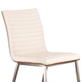 thumbnail image 4 of Armen Living Chaise de Salle à Manger de Café, Blanche (Ensemble de 1), 4 of 6
