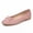 Pink, variant on Women Ballet Flats Bow Round Toe Snakeskin Dress Shoes Comfort Casual Office Shoes