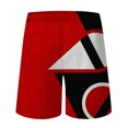 thumbnail image 6 of kamemir Mens 2 Piece Outfits Mens Short Sets 3 Piece Outfits Fashion Summer Tracksuits Casual Shirt and Shorts Set(Red,5XL), 6 of 6