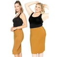 thumbnail image 5 of Stretch Is Comfort Women's Soft Stretch Midi Skirt | Adult  Small - 5x, 5 of 9