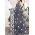 thumbnail image 2 of Accessorize Kingdom Floral Printed Georgette Saree with Blouse, 2 of 4