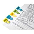 thumbnail image 6 of Post-it Arrow Message 1" Page Flags, Sign Here, Yellow, 50 Flags Per Dispenser, 12 Dispensers Per Pack, 6 of 10