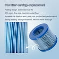 thumbnail image 5 of RELXTIME 6 Pack Spa Filter Cartridges for Pool Hot Tub Filters Replacement, 11.8" x 6.1" x 3.9", 5 of 6