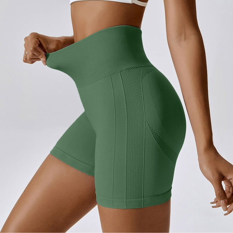 Baocc Yoga Pants Women Workout Shorts for Women Seamless Scrunch