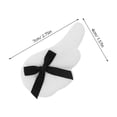 thumbnail image 2 of OULII 10Pack Non Slip Hair Accessory Angel Wing Hair Barrettes For Daily Use And Parties, 2 of 7