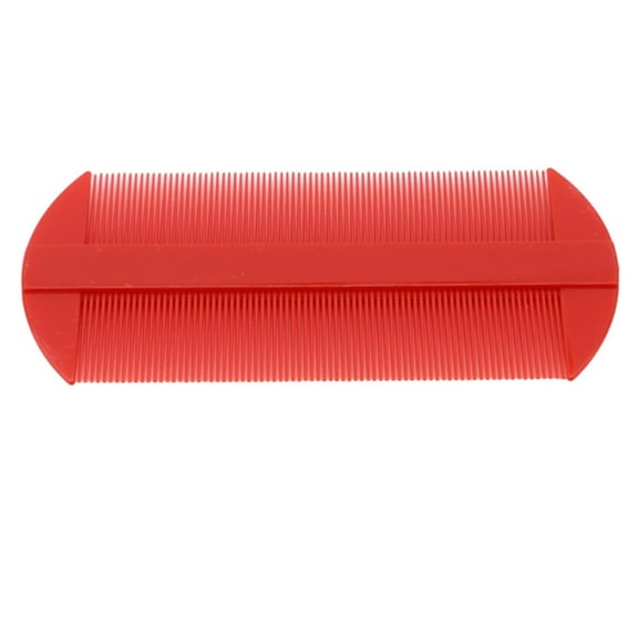 Hair Comb Double Sided Fine Tooth Combs, Red