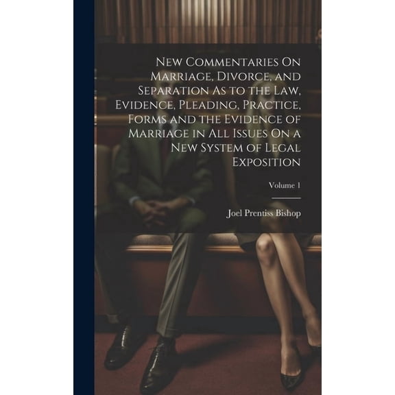 New Commentaries On Marriage, Divorce, and Separation As to the Law, Evidence, Pleading, Practice, Forms and the Evidence of Marriage in All Issues On a New System of Legal Exposition; Volume 1 (Hardc