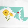 thumbnail image 2 of CafePress - Maryland State Outline Black Eyed Susan Flower Bas - Adjustable 100% Brushed Unisex Casual Cotton Baseball Cap, Beige, 1, 2 of 2