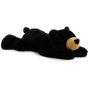 Aurora 01774 27 in. Hugga-Wug Bear Black Bear Stuffed Animal Plush Toy, Black