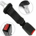 thumbnail image 3 of 2Pcs Seat Belt Extender, Car Safety Seatbelt Extenders, 9in Extension Safety Adjustable Clip Buckle Universal, Black, 3 of 8