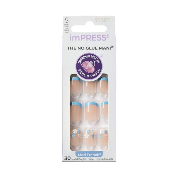 imPRESS French - The No Glue Mani, Snooze, Short Squoval