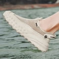 thumbnail image 2 of Men's Fashion Casual Summer Large Mesh  for Outdoor Water Play, Thick-Soled Anti-Slip Wear- Comfortable Sports Beach Shoes Breathable Hollow-Out Quick-Drying Water-Interference Wading Shoes, 2 of 10