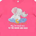 thumbnail image 4 of Inktastic My Titi Loves Me to the Moon and Back Elephant Family Youth T-Shirt, 4 of 5