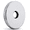 Chrome, variant on Corla Modern 3.5” Escutcheon Plate Extra Large | Shower Arm Flange Universal Replacement Cover Round 3 1/2 Inch (Brushed Nickel)
