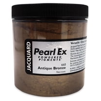 Jaquard Pearl Ex Powdered Pigments 4oz-#660 Antique Bronze