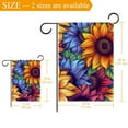 thumbnail image 3 of Welcome Seamless Colorful Sunflowers Garden Flag, Vertical Double Sided Small House Flag, Yard Farmhouse Outdoor Deck Veranda Lawn Decor 28x40 Inch, 3 of 6