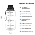thumbnail image 3 of Botella de agua motivacional de 2000 ml, gimnasio y deportes al aire libre., 3 of 5