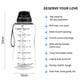 thumbnail image 3 of Botella de agua motivacional de 2000 ml para gimnasios y deportes al aire libre, 3 of 5
